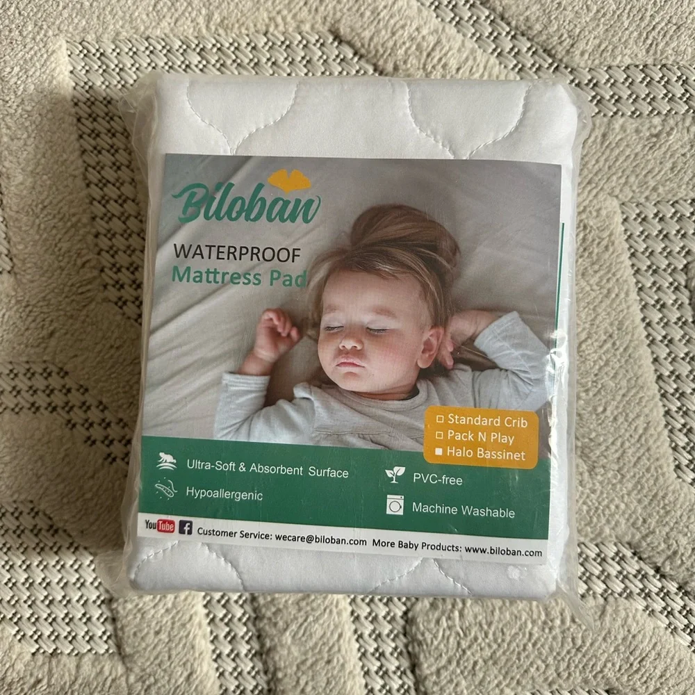 Halo bassinet mattress pad